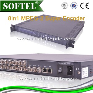 H. 264 Hardware IPTV Streaming Optic Encoder