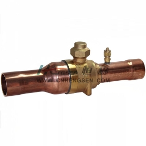 Refrigeration Ball Valve 1-3/8" with Needle Air Conditioner Parts Refrigeration Parts Refrigeration