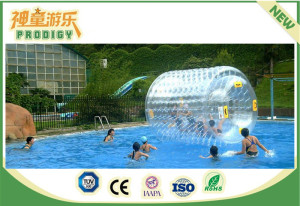 Safety and Funny Outdoor Playground Inflatable Water Ball for Teenager